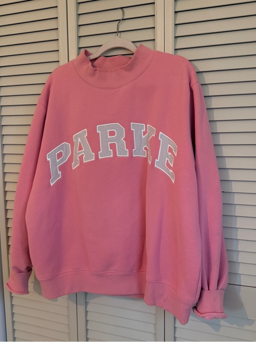 Parke Pink Crewneck